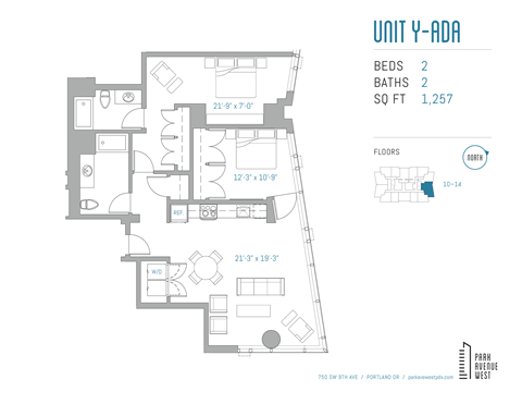 PAW Floor Plan_Unit Y ADA